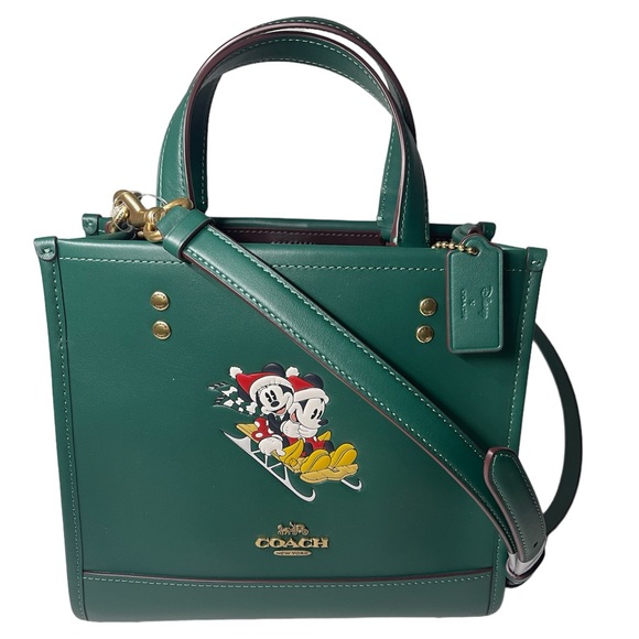 Disney x Coach Dempsey Tote 22 With sled Motif cm844 $516 - Picture 1 of 12
